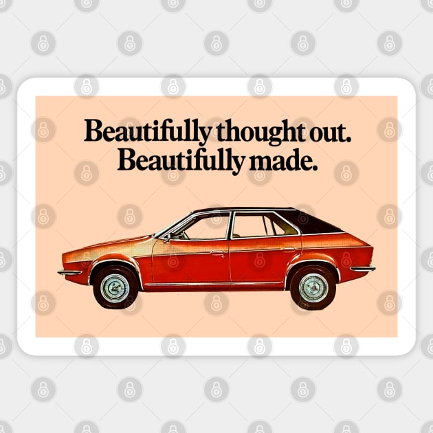 BRITISH LEYLAND PRINCESS - advert Sticker by Throwback Motors